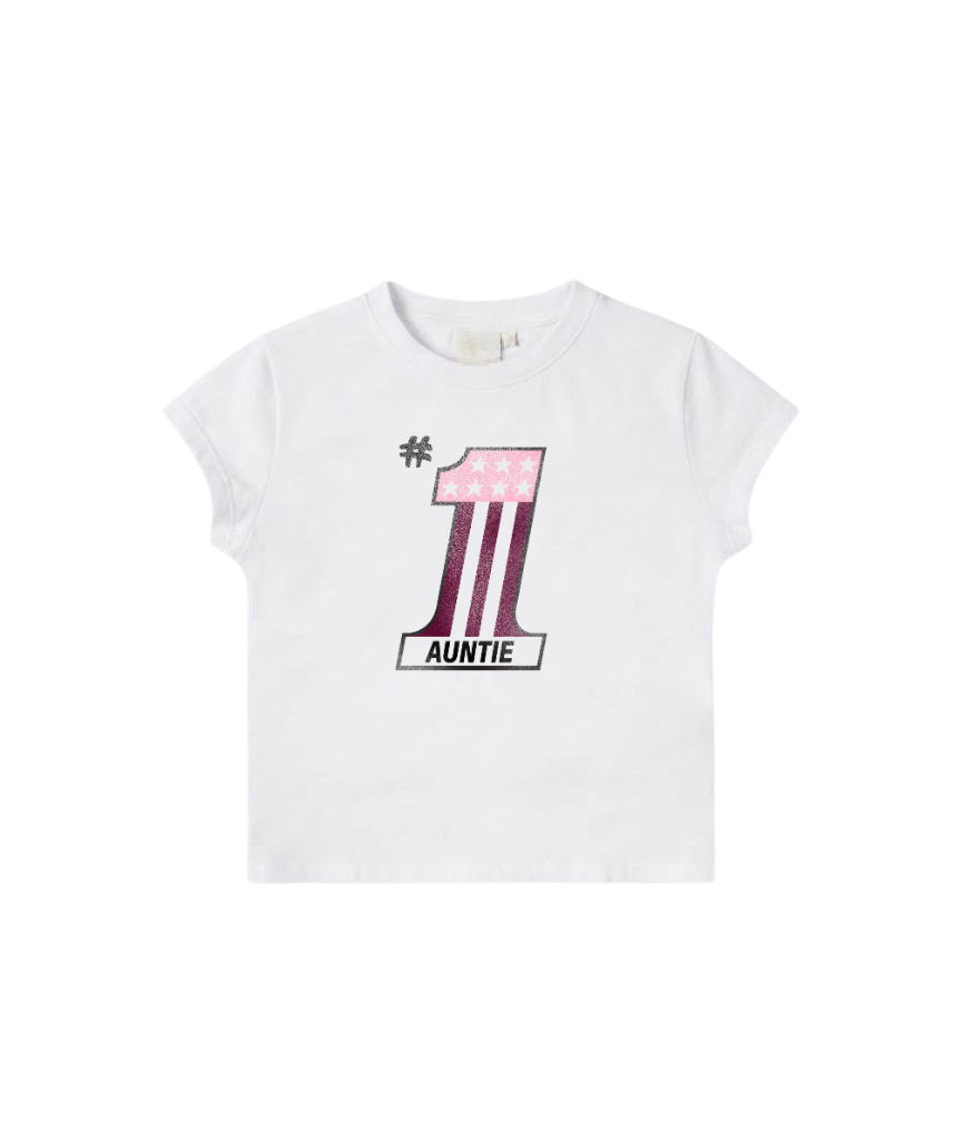 #1 AUNT BABY TEE